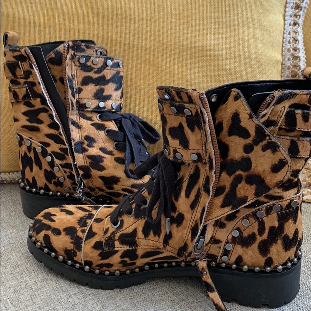 Sam Edelman Leopard Boots